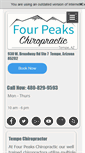 Mobile Screenshot of fourpeakschiropractic.com